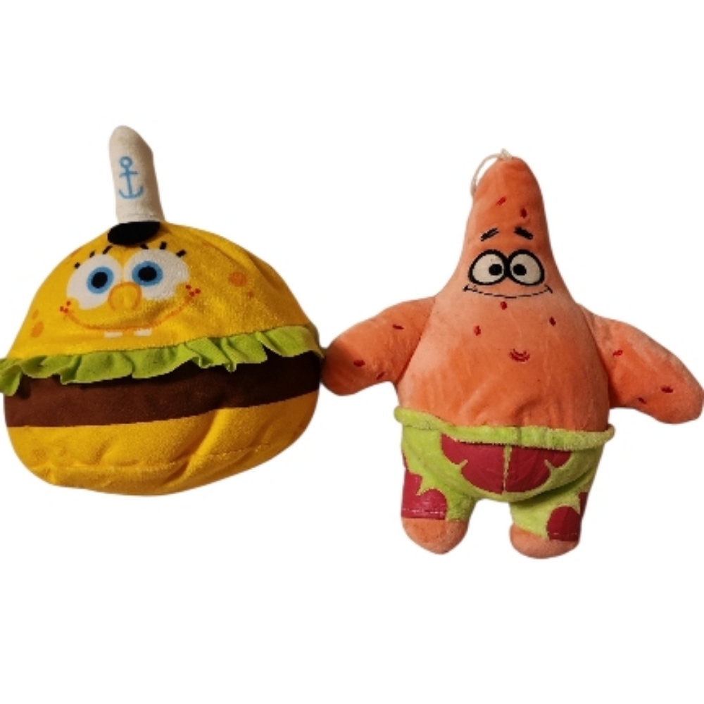SpongeBob and Patrick Plush Toy Set